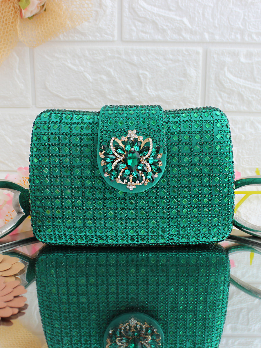 Unbranded Beaded Handle Strap Sequined Embellished Elegant Clutch Purse Bag  | eBay
