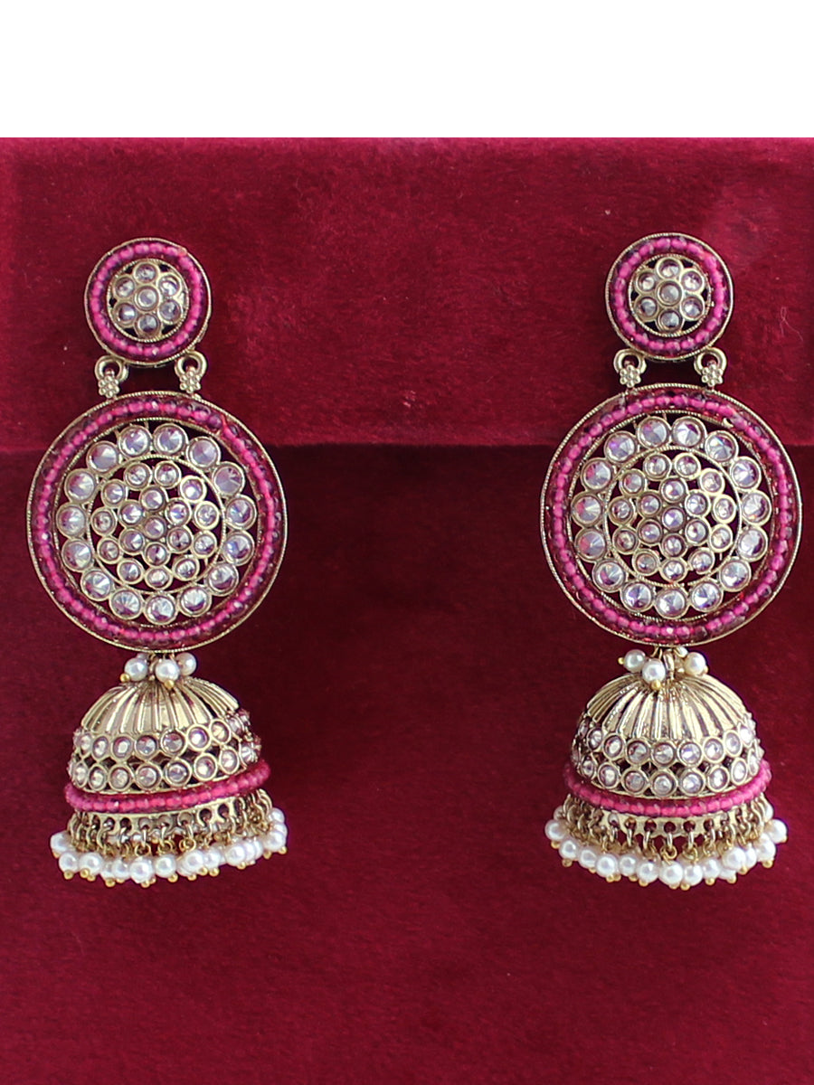 Flipkart.com - Buy Kaeya Traditional Wedding Big Oxidised Jhumka Earrings  for girls, long beads drops Beads Alloy Jhumki Earring Online at Best  Prices in India