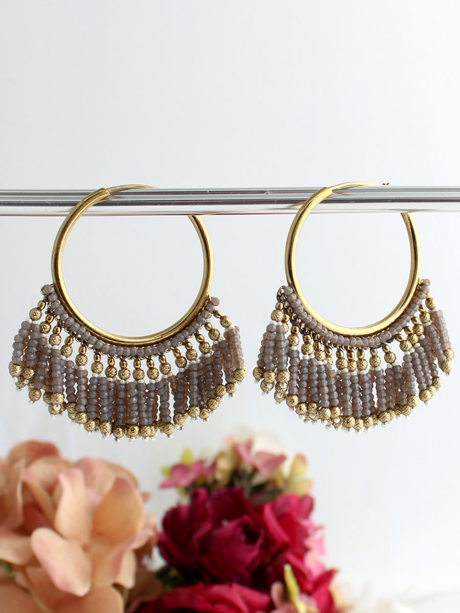 Adina Reyter 14K Yellow Gold Fringe Hoop Earrings | Bloomingdale's