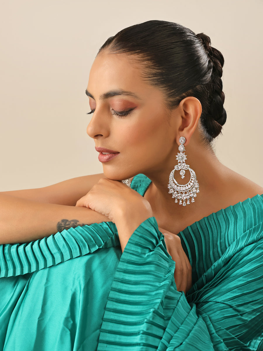 Cubic Zirconia Earrings | Buy Cubic Zirconia Earrings Online in India at  Best Price