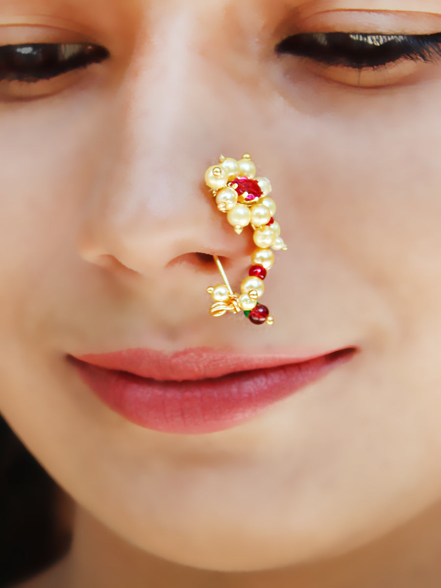 U Nose Ring Nose Clip Spiral Nose Cuff No Piercing Clip Fake Adjustable 23  Style | eBay