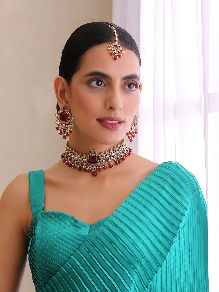 Unique Ways To Style Chokers With Kanjeevaram Sarees – Wedding Planning  Blogs